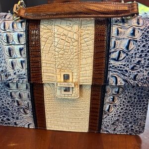 Brahmin Handbag and Matching Wallet